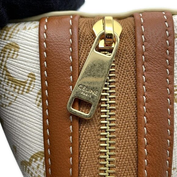 CELINE Brown 2C Pouch - Picture 11 of 13